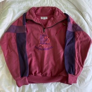 Vintage quarter zip Kapuskasing golf sweater